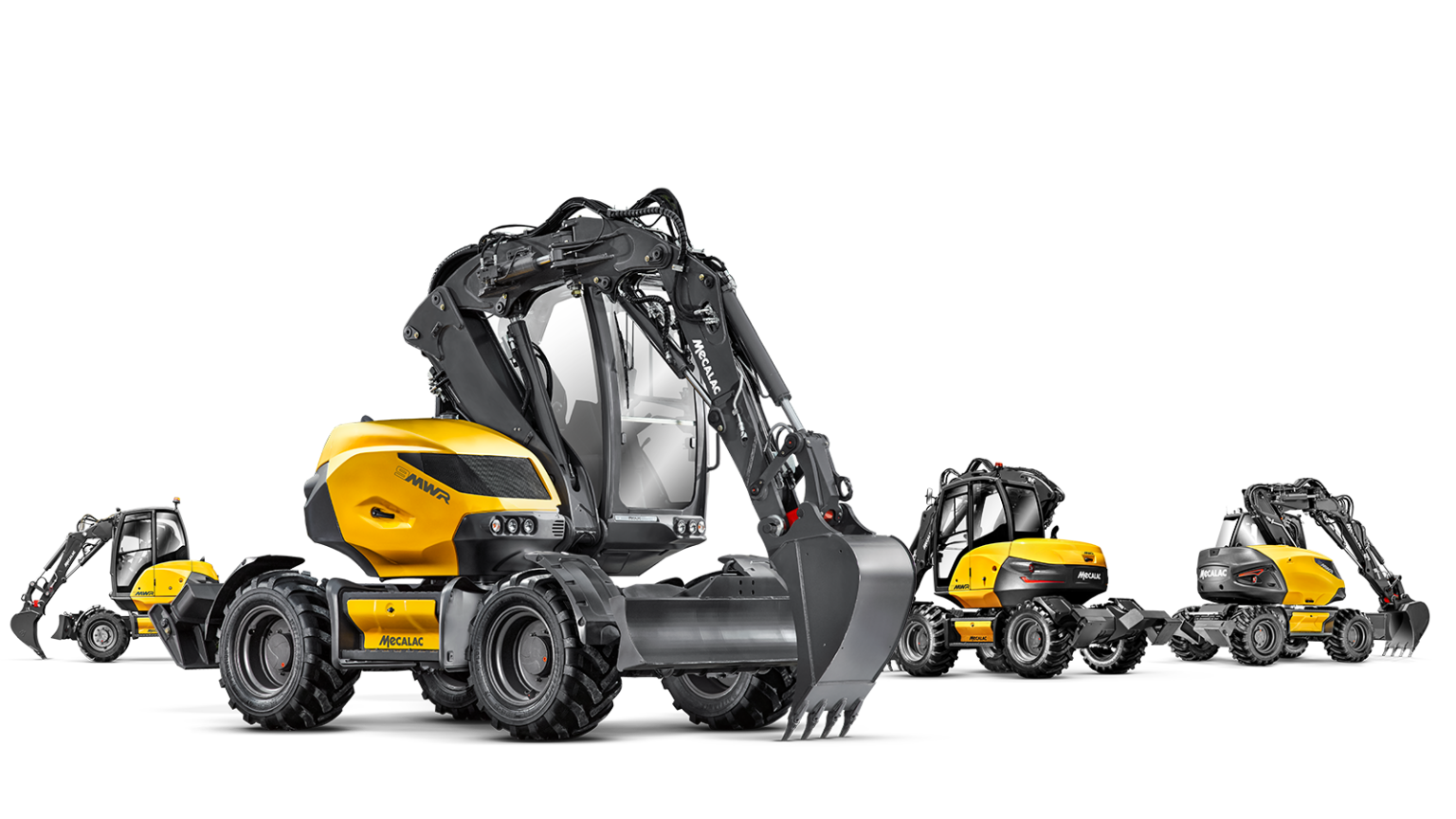 Mecalac Wheel Excavator