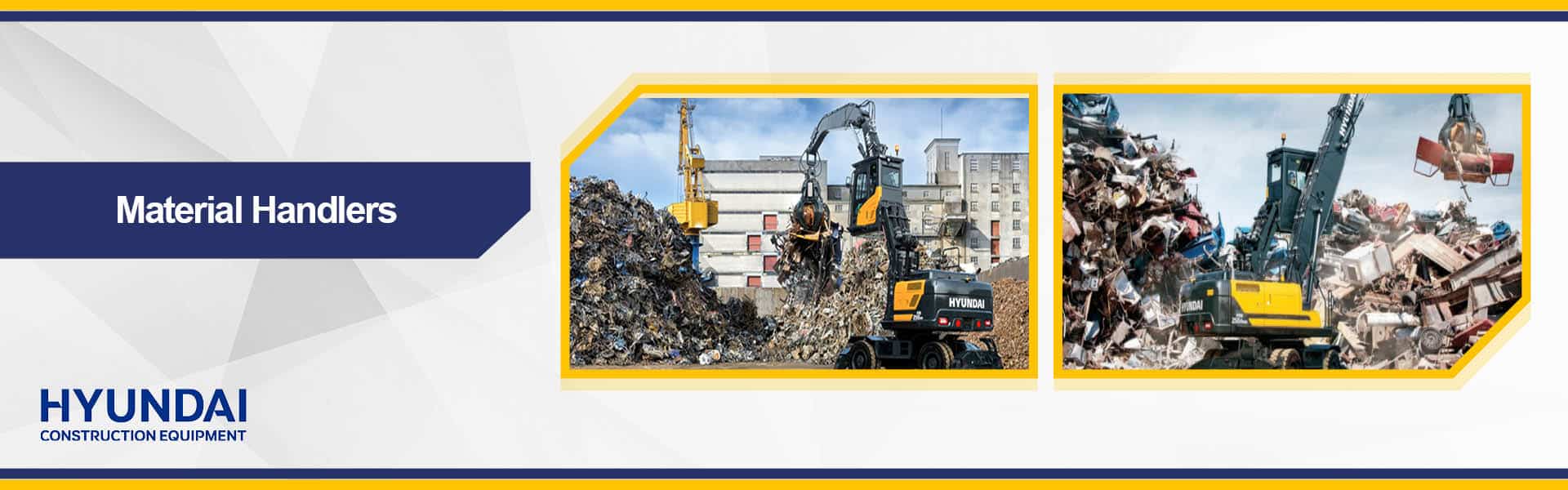 Web Banner for Hyundai Material Handler