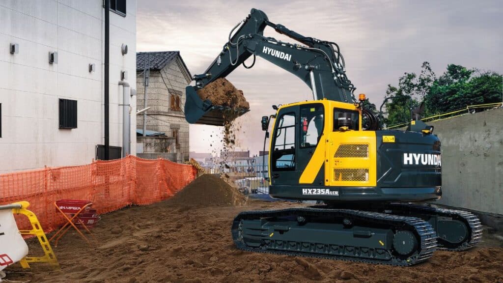 HX235-Excavator-Groundworks-Construction