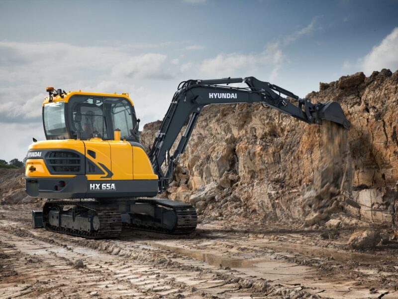 Hyundai Compact Excavator HX65A - image 1