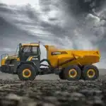 hyundai ha45a articulated dump truck 30t 368 kw 500 hp 6 wheel drive 2