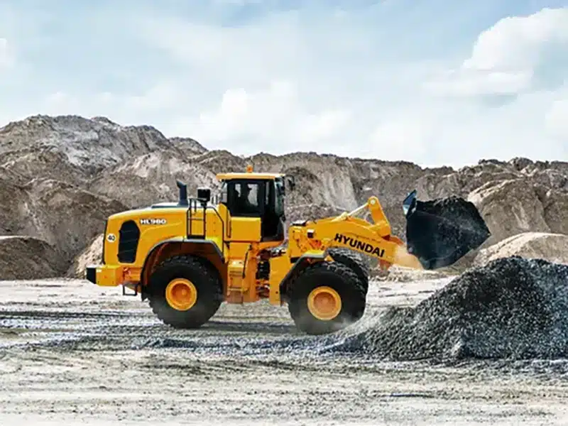 hyundai hl980a wheel loader 265 kw 355 hp 2