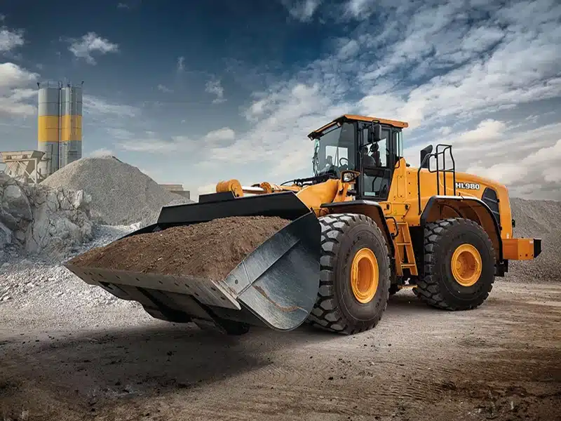 hyundai hl980a wheel loader 265 kw 355 hp 3