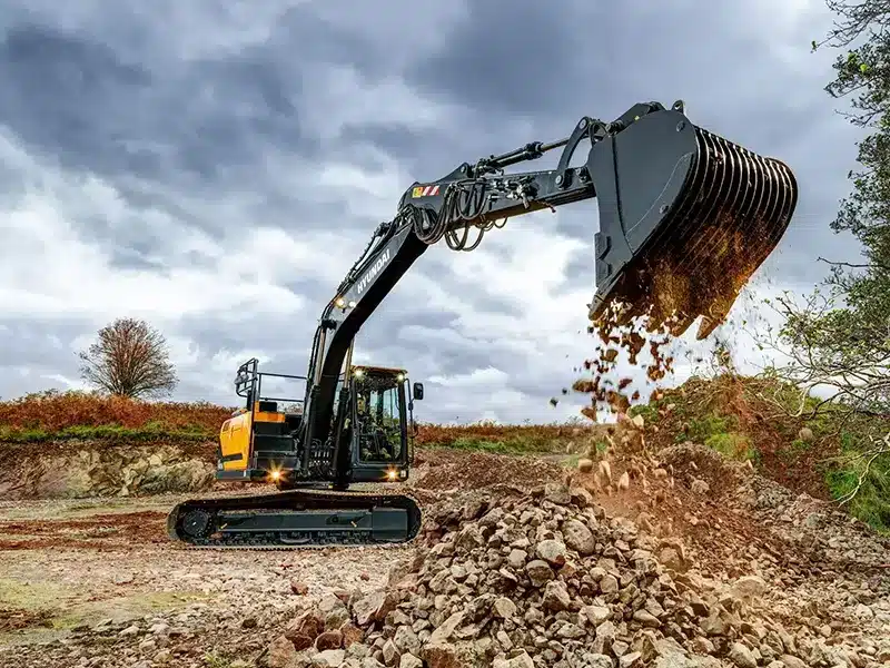 hyundai hx140a l compact excavator 1
