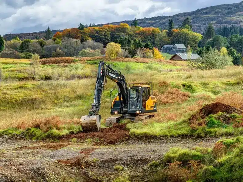 hyundai hx140a l compact excavator 5