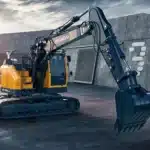 hyundai hx145a lcr compact excavator 1