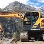 hyundai hx145a lcr compact excavator 3