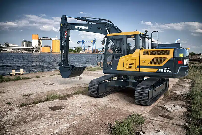 hyundai hx180a l crawler excavator 18 tonnes 2