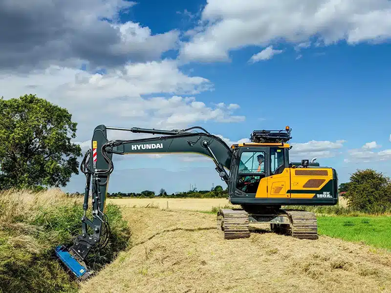 hyundai hx180a l crawler excavator 18 tonnes 3