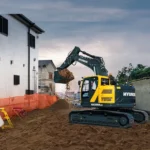 hyundai hx235a lcr compact excavator 1