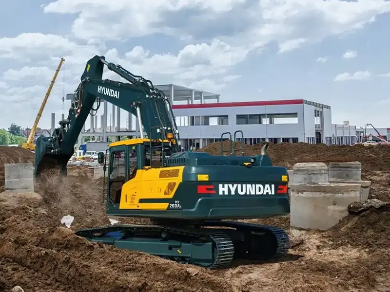 hyundai hx260a compact excavator 3