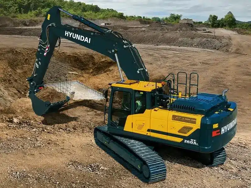 hyundai hx260a compact excavator 4