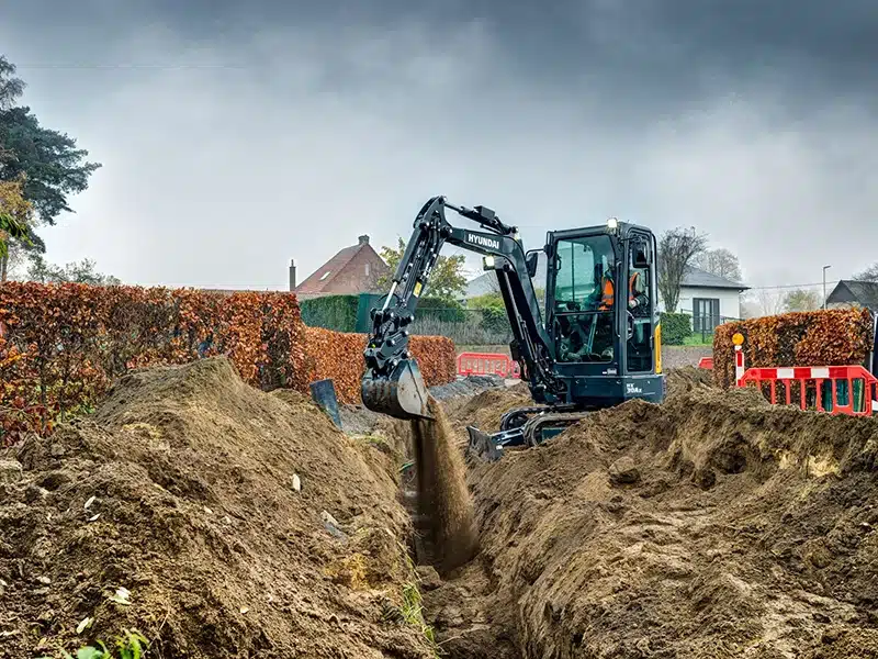 hyundai hx30a z compact excavator 4