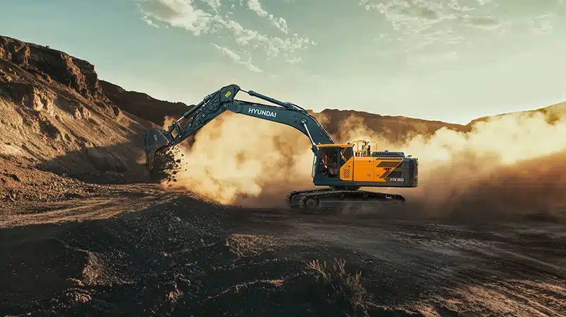 hyundai hx360l 36 tonne excavator 2