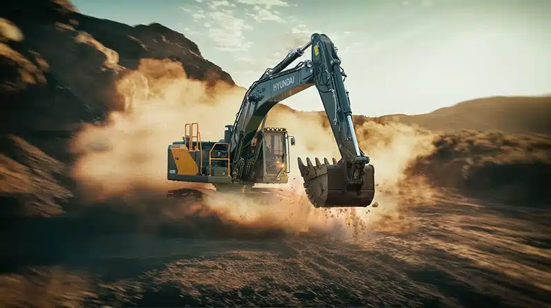 hyundai hx400l crawler excavator 40 tonne 1