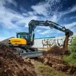 hyundai hx85A compact excavator 4