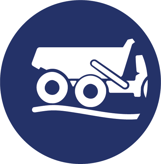 ADT Tandem rear axle design