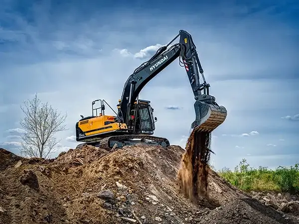 hyundai crawler excavators category image