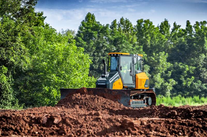 hyundai hd130a bulldozer 2