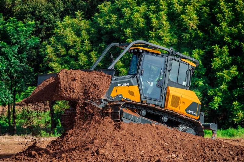 hyundai hd130a bulldozer 4
