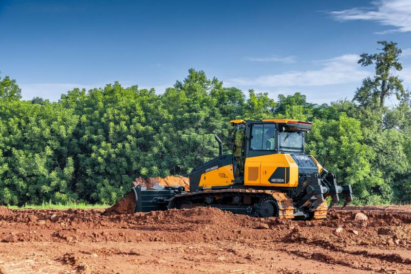 hyundai hd130a bulldozer