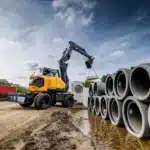 hyundai hw100a wheeled excavator 5