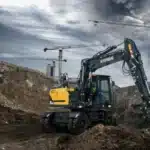 hyundai hw140a wheeled excavator 3