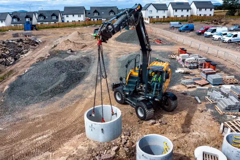 hyundai hw150a cr wheeled excavator