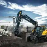 hyundai hw160a wheeled excavator 5