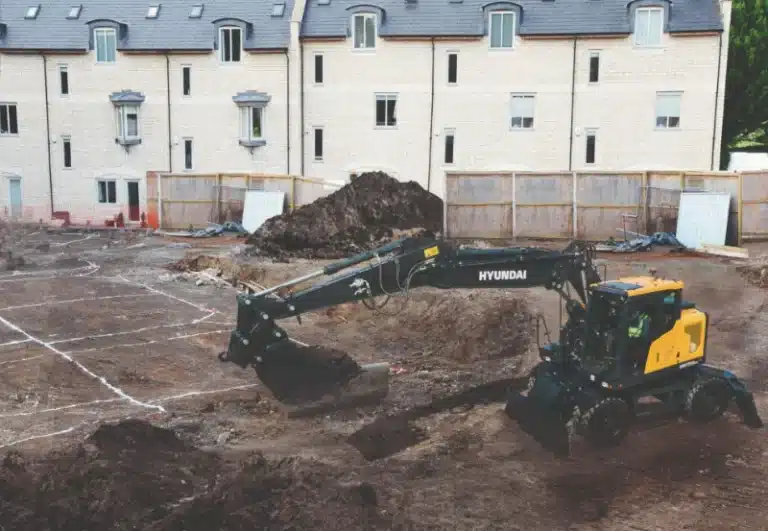 hyundai hw170a cr wheeled excavator