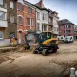hyundai hw65a wheeled excavator 2