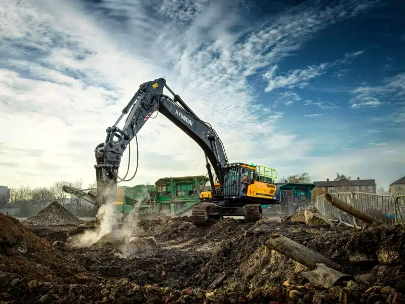 hyundai hx480a l crawler excavator
