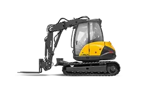 mecalac 10mcr crawler skid excavator 55 kw 75hp