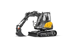 mecalac 6mcr crawler skid excavator 55 kw 75hp