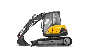 mecalac 8mcr crawler skid excavator 55 kw 75hp