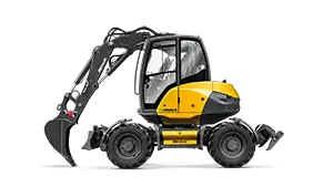 mecalac 9mwr wheeled excavator
