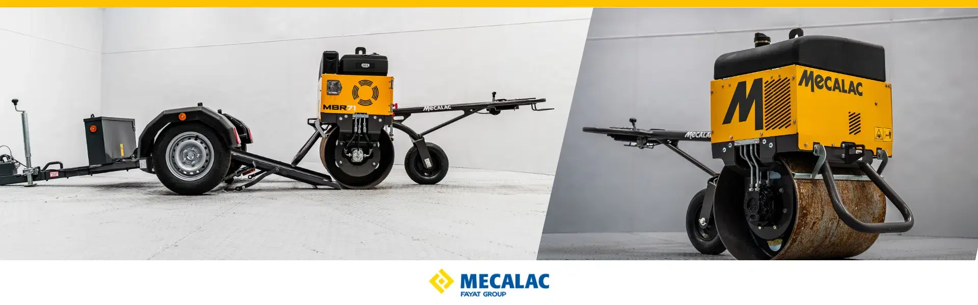 mecalac mbr71 pedestrian compaction roller hero banner