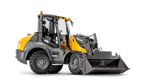 mecalac swing loader as1000 with pivot and articulating arm