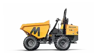 mecalac ta9 4 wheel drive dumper 55kw 74hp 9 tonnes load