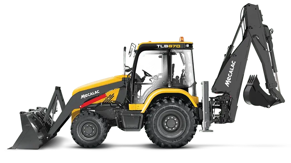 mecalac tlb870 backhoe loader sideshift 55kw 74hp hero