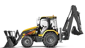 mecalac tlb880 backhoe loader sideshift 100hp 745kw