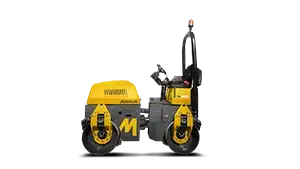 mecalac tv1200 tandem vibratory roller 1200mm wide drum