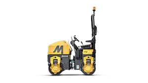 mecalac tv800 tandem vibratory roller 800mm wide drum