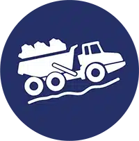 mining and extraction high volume hauling of heavy materials across rough ground and steep terrain