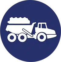 quarrying hauling rock aggregates and overburden across demanding quarry sites