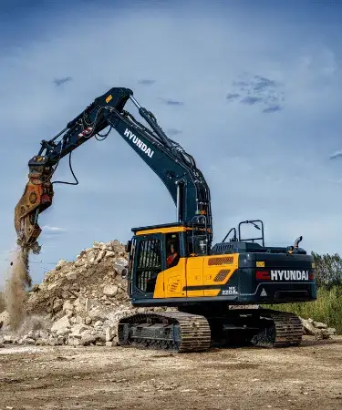 which hyundai tracked excavator is right for you