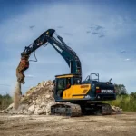 hyundai hx220a compact excavator 1