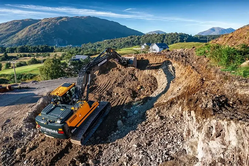 hyundai hx220a compact excavator 5