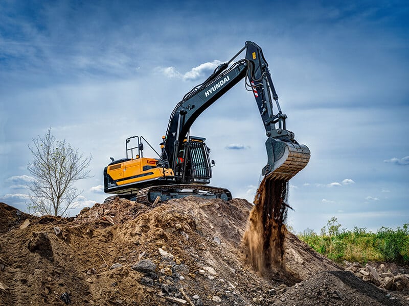 hyundai hx220a compact excavator 6